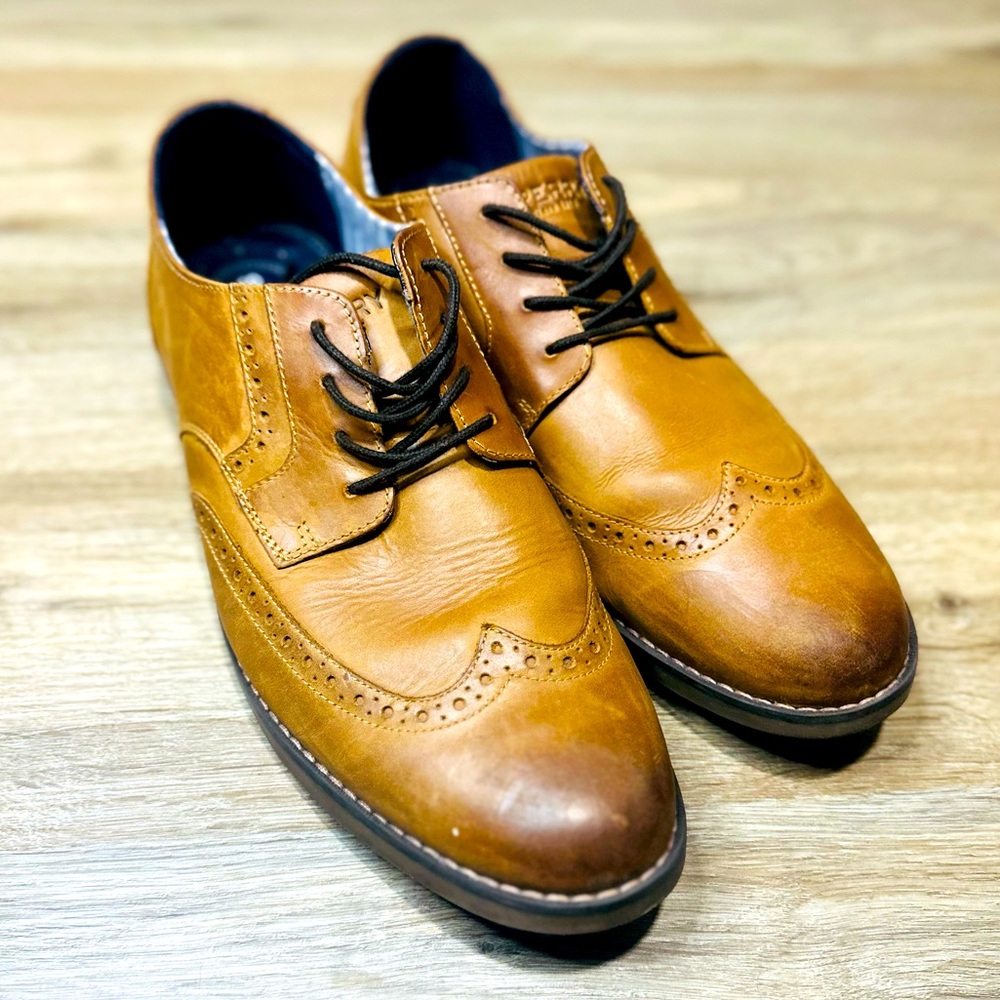 Sperry Wingtip Derby Loafer Cognac Men’s Size 12